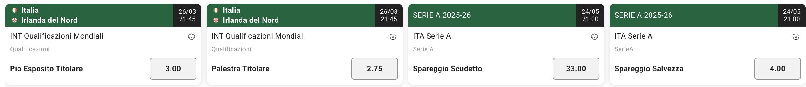 Scommesse Sportive Sisal Matchpoint